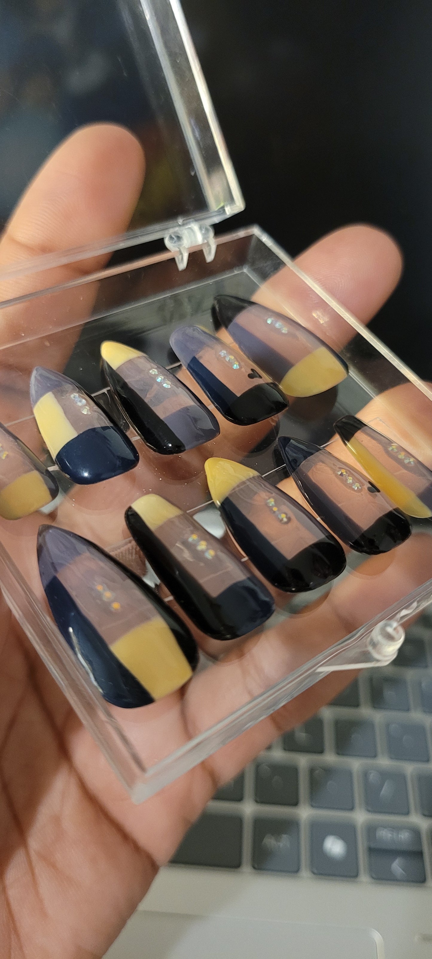 Moody Fall Stiletto/Coffin Combo