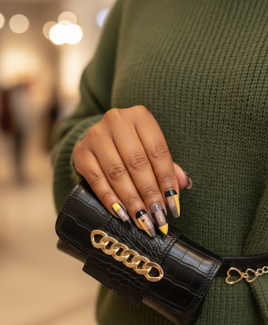 Moody Fall Stiletto/Coffin Combo